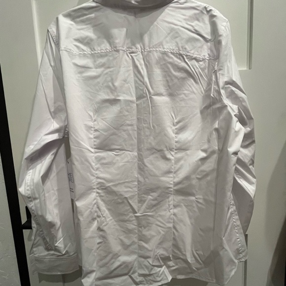 NWT Time and Tru White Dress Shirt Classic Style - Picture 3 of 8